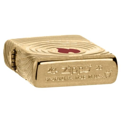 Zippo Coty 2026 Collectible of the Year Asia – GENERATIONS Armor® Tumbled Brass – Zippo 47219