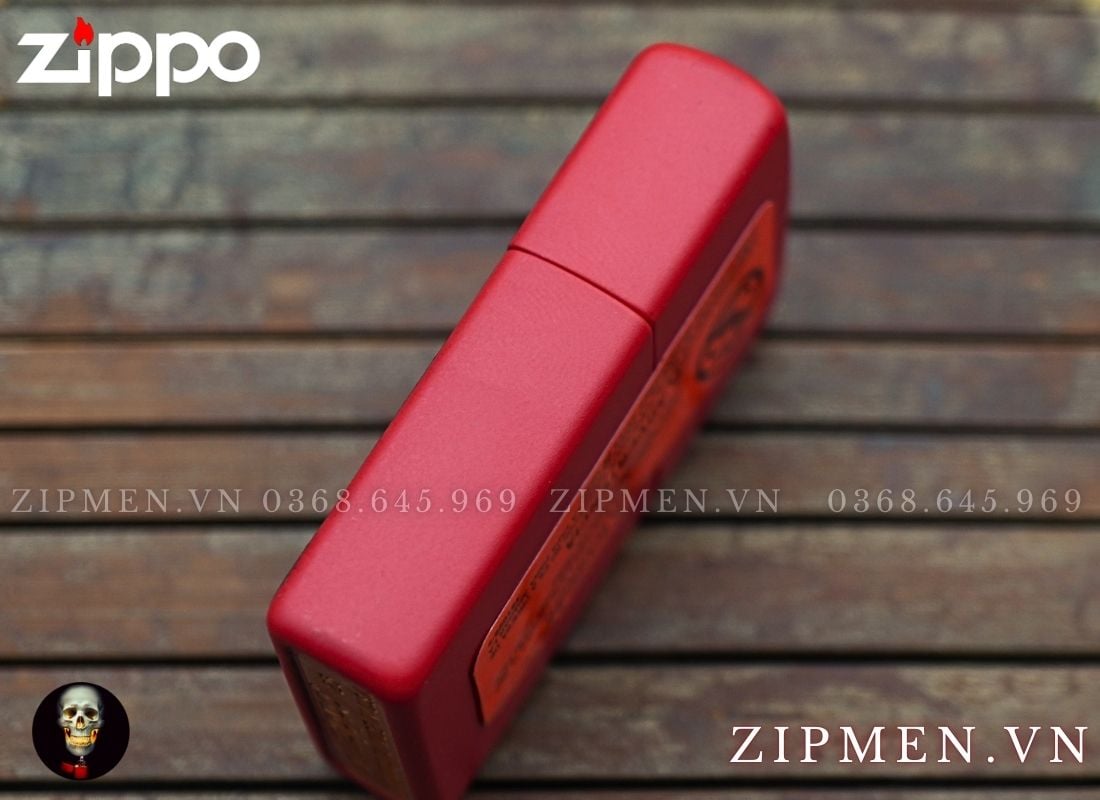 bật lửa zippo chủ đề 12 con giáp tuổi trâu