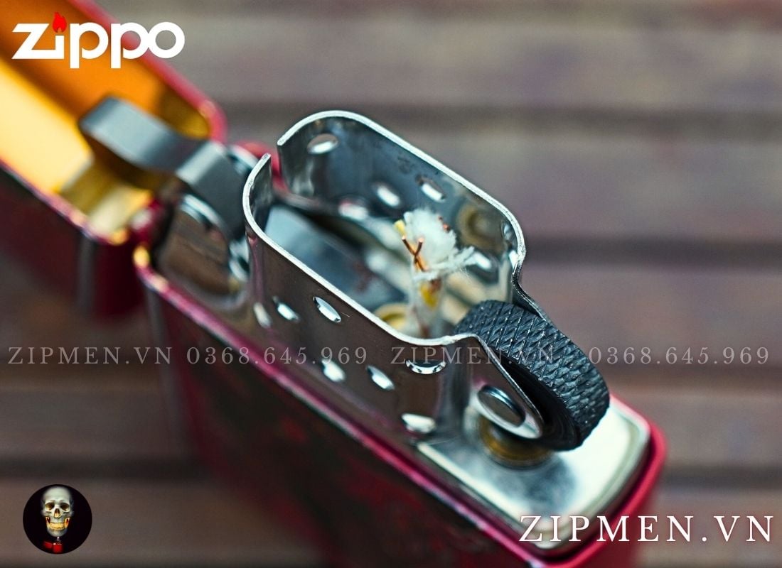 bật lửa zippo chủ đề 12 con giáp tuổi trâu