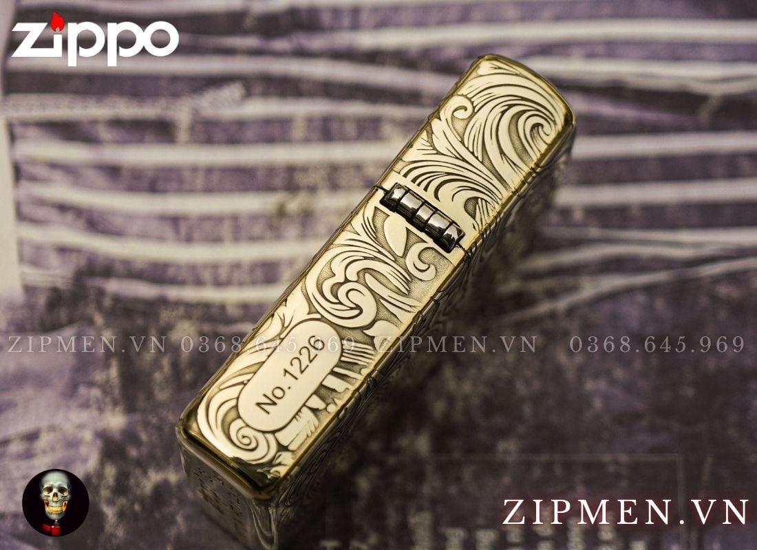 Zippo Armor Limited chủ đề 12 con giáp tuổi Tuất