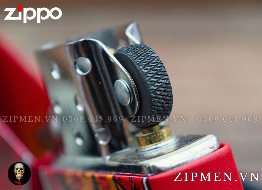 bật lửa zippo chủ đề 12 con giáp tuổi trâu