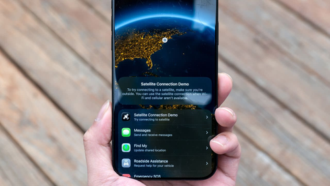 Apple mở rộng nhắn tin iMessage qua vệ tinh trên iPhone mới