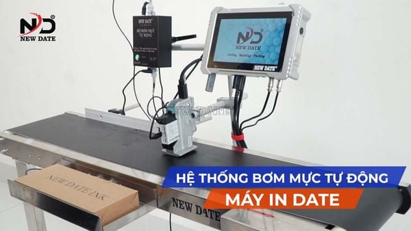 hệ thống bơm mực in date
