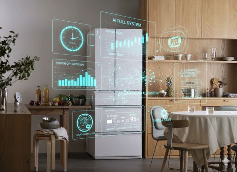 Tủ lạnh Nhật thế hệ mới bứt phá với công nghệ AI toàn phần trong năm 2025