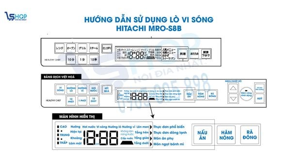 Lò vi sóng Hitachi MRO-S8B