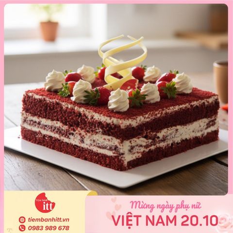 💐🎂 Mừng Ngày Phụ Nữ Việt Nam 20/10 – Ngọt Ngào Như Chính Các Nàng 🎂💐