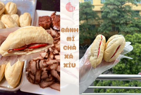RA MẮT DÒNG BÁNH MỚI – BÁNH MÌ CHẢ XÁ XÍU TỪ TIỆM BÁNH ITT 💛