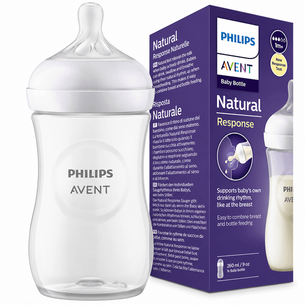 Bình sữa Philips Avent Natural trang bị công nghệ van khí đôi kép
