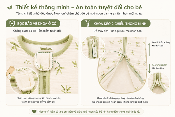 Nhộng Chũn Cao Cấp Noonon Thiết Kế Thông Minh