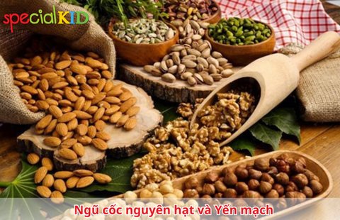 Thực phẩm giàu kẽm cho bé: Danh sách và chế biến theo độ tuổi