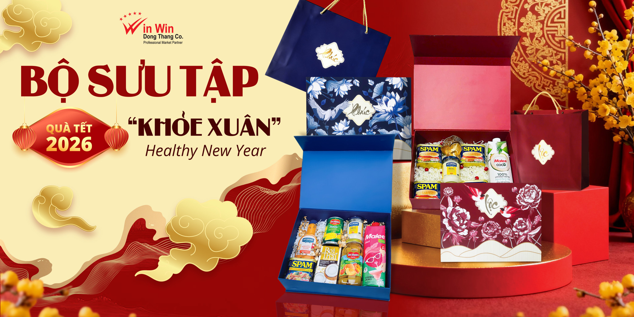 Bộ sưu tập quà tết Khỏe Xuân - Healthy New Year