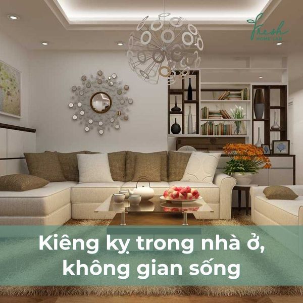 kiêng kỵ trong nhà ở và không gian sống vào rằm tháng 7