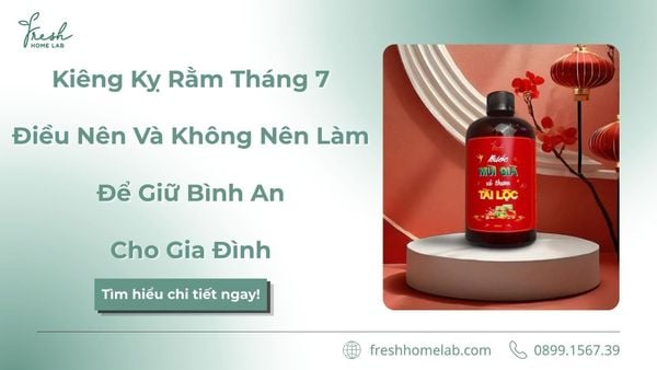 kiêng kỵ rằm tháng 7