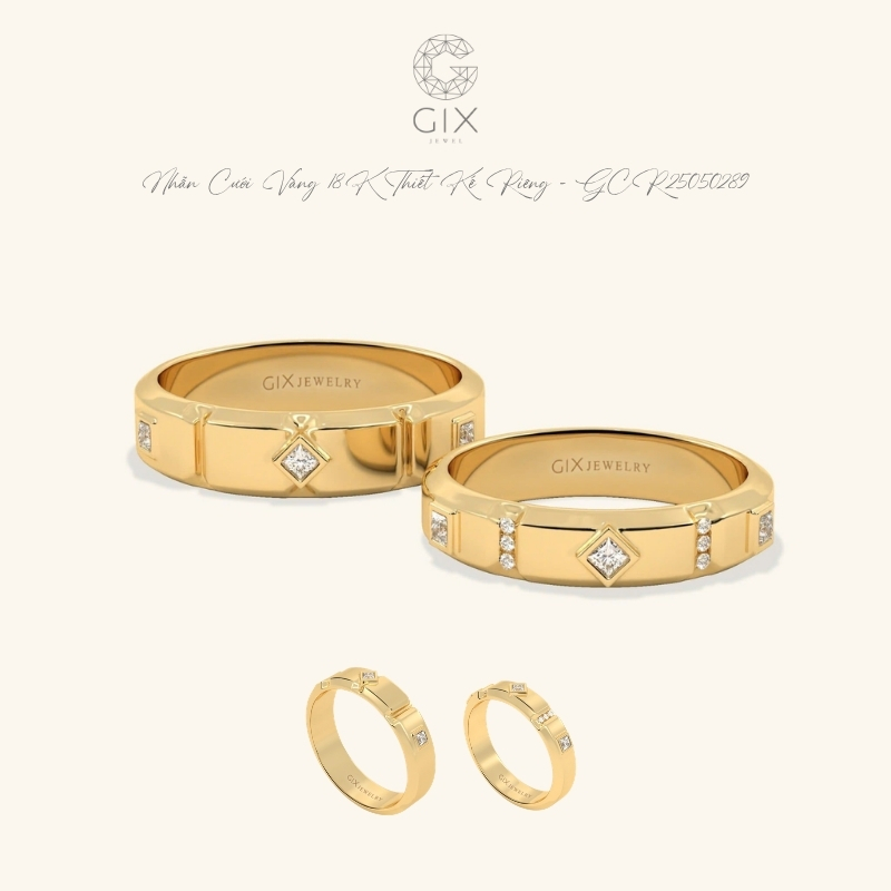 Nét đẹp giao thoa giữa truyền thống và hơi thở đương đại trên chiếc nhẫn cưới.