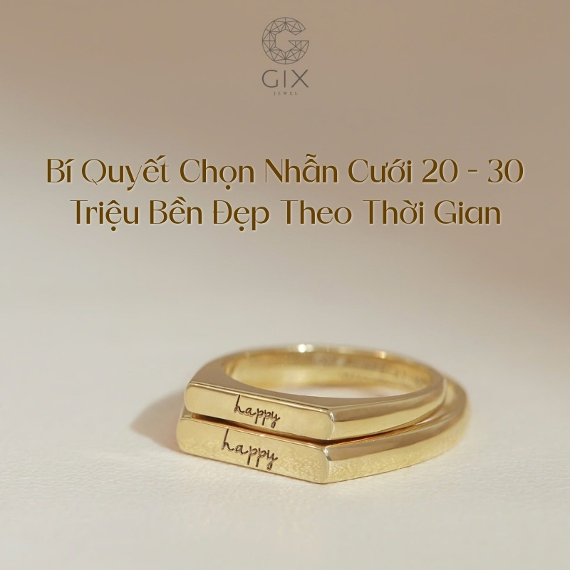 Tư vấn chọn lựa nhẫn cưới vừa vặn form tay và phù hợp lối sống thực tế.
