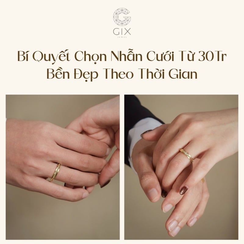 Tư vấn chọn lựa nhẫn cưới vừa vặn form tay và phù hợp lối sống thực tế.