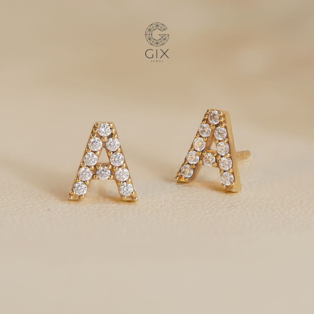 Bông tai vàng 14K thời thượng