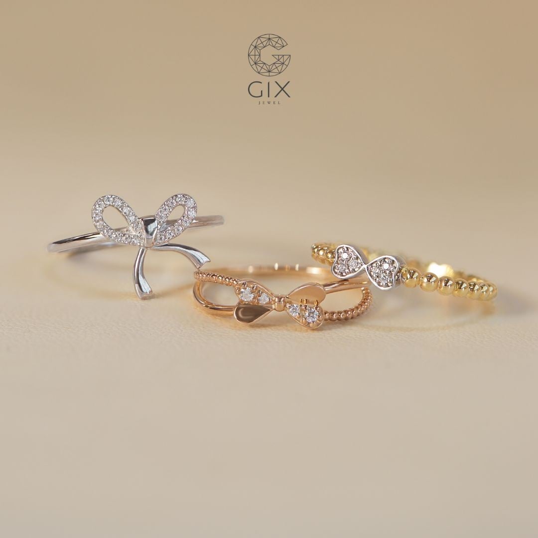 Nhẫn đính đá CZ tại Gix Jewel