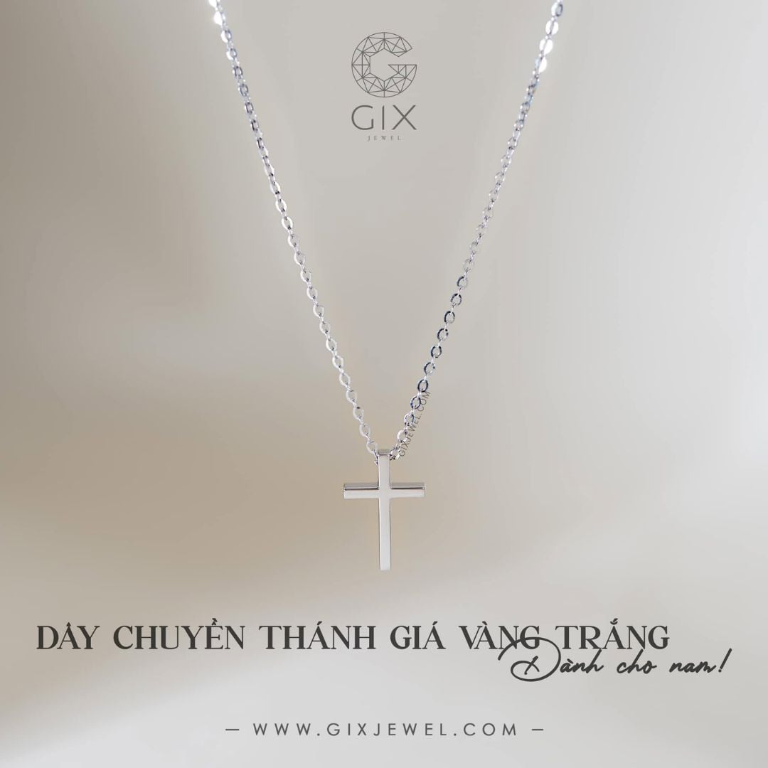 Dây chuyền mặt thánh giá nam phong cách cá tính