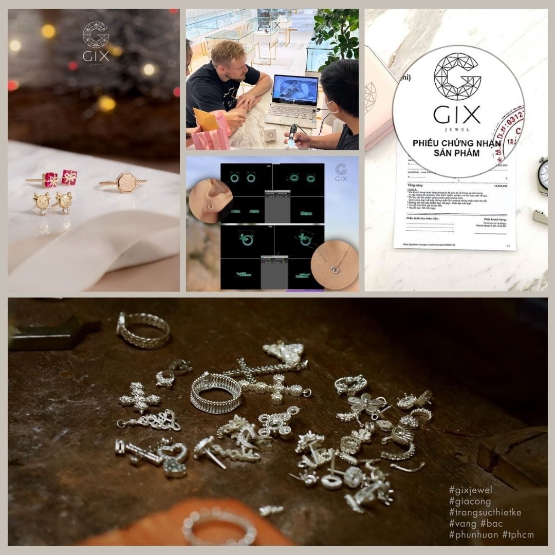 Gix Jewel - Địa Chỉ Mua Bông Tai Bạc An Toàn Cho Bé
