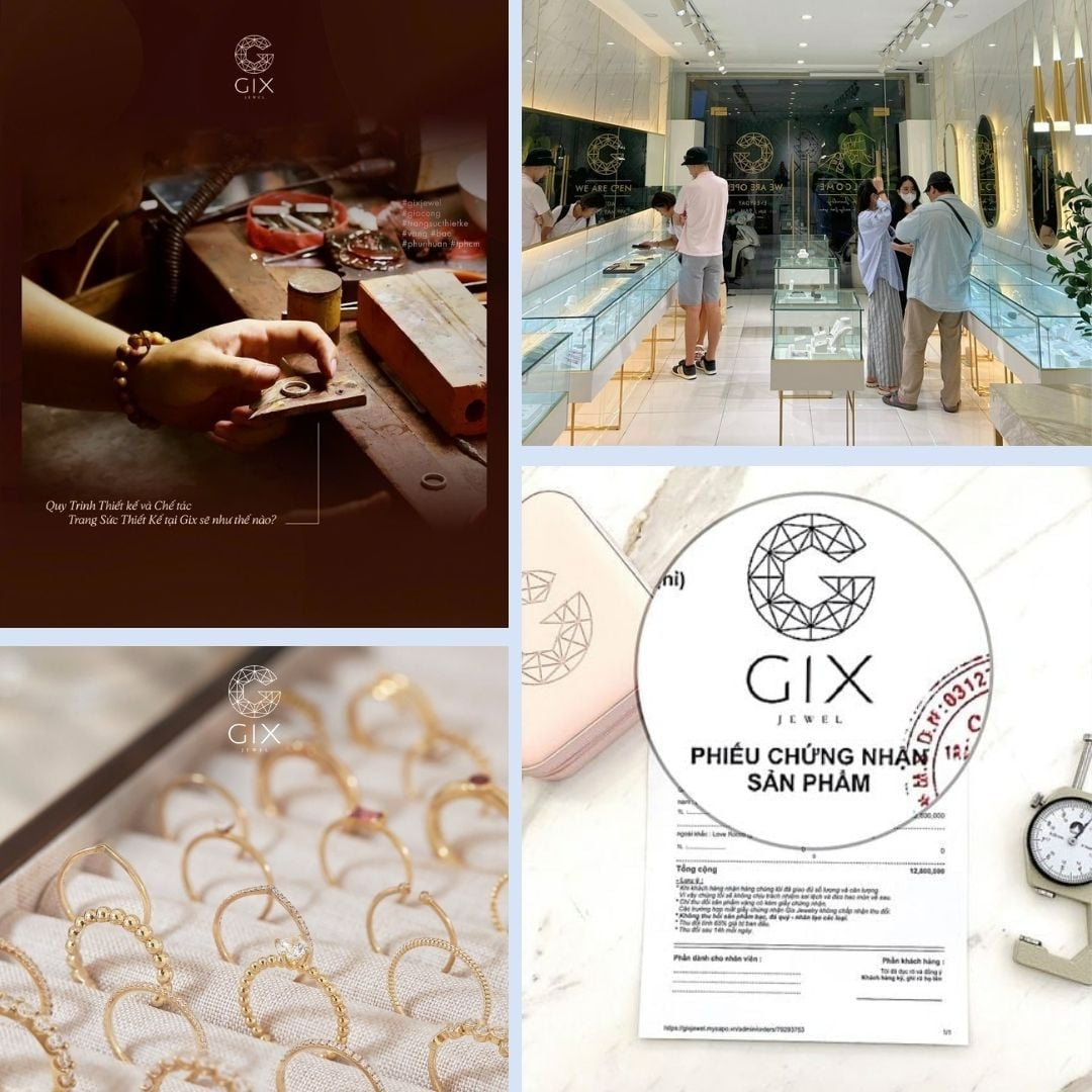 Vì Sao Nên Chọn Gix Jewel Khi Mua Nhẫn Mệnh Thổ?