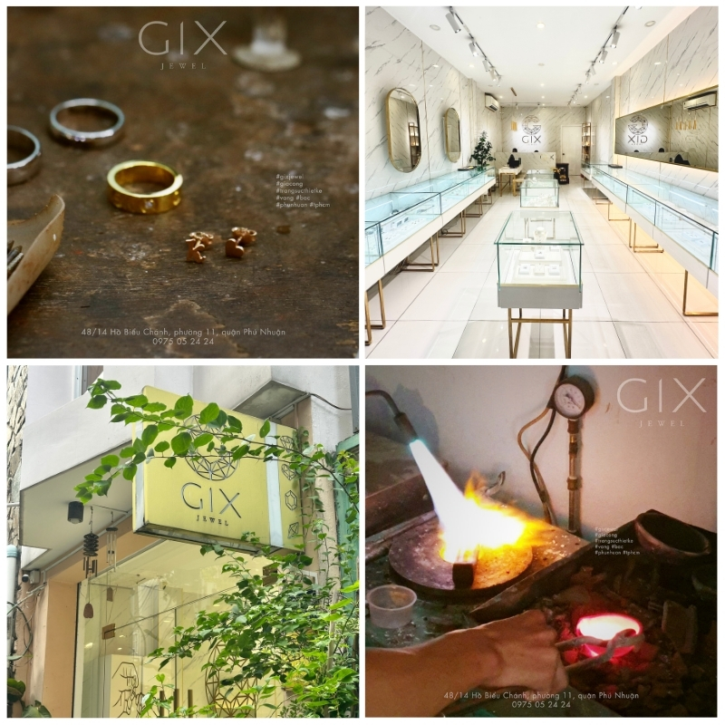 Xưởng chế tác kim hoàn Gix Jewel bảo đảm độ hoàn thiện và tối ưu chi phí.