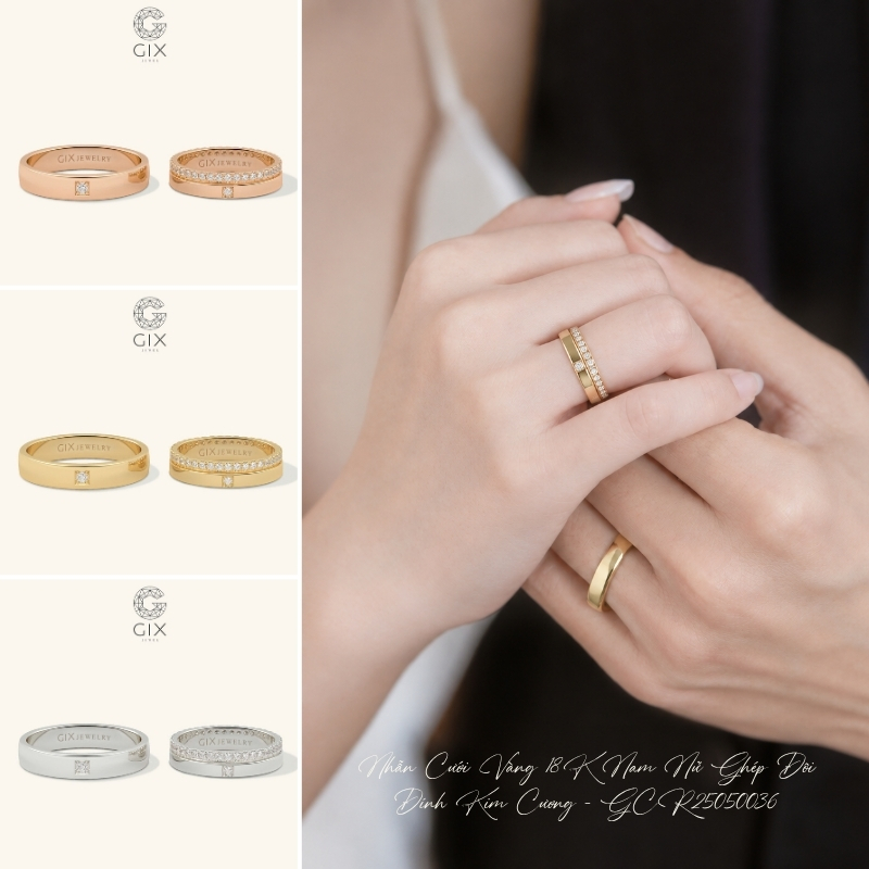 Sự đồng điệu trong từng chi tiết cắt gọt thể hiện sợi dây gắn kết vợ chồng.