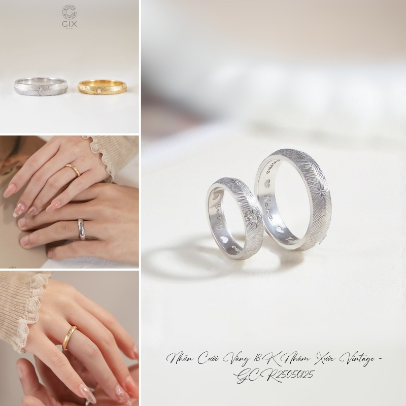 Bề mặt nhám xước vintage cổ điển hạn chế trầy xước trong sinh hoạt mỗi ngày.