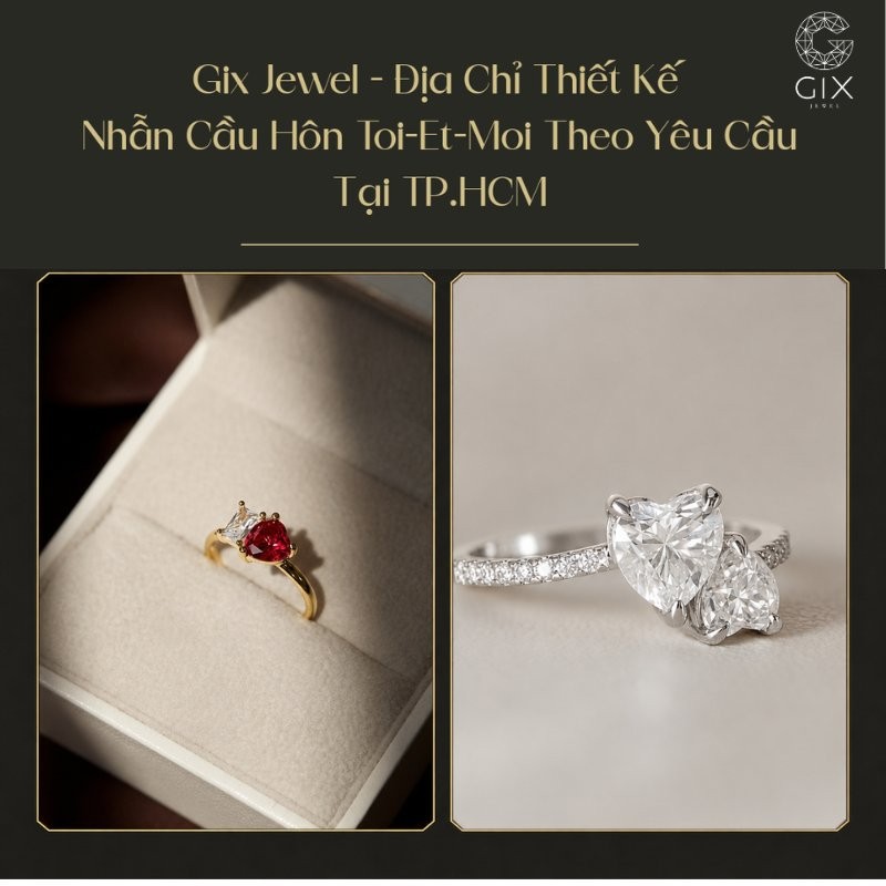 Gix Jewel có xưởng chế tác riêng tại TP.HCM, thiết kế theo ngân sách