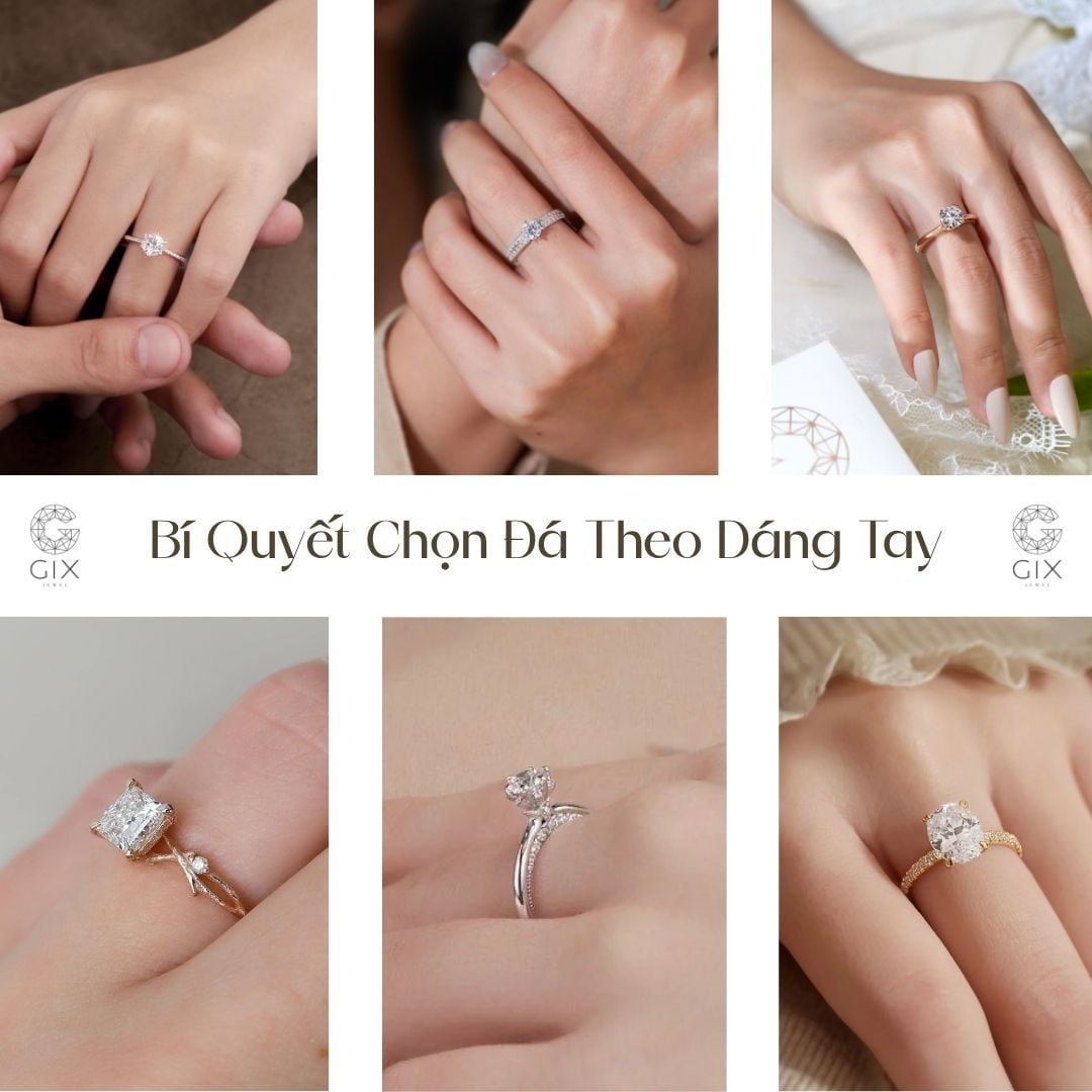 Lựa chọn giác cắt phù hợp giúp tôn vinh ngón tay thon dài của nàng dâu.