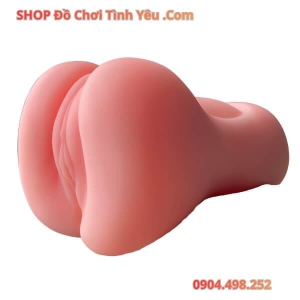 Âm Đạo Giả Cầm Tay Dáng Khép Chân Cực Khít Có Lỗ Hậu Môn