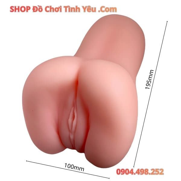 Âm Đạo Giả Cầm Tay Dáng Khép Chân Cực Khít Có Lỗ Hậu Môn