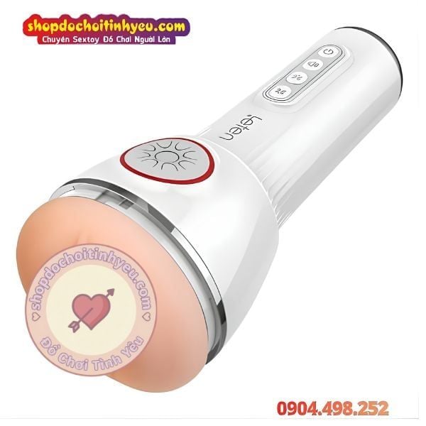 Âm Đạo Giả Hút Màn Khí Co Bóp Cảm Biến Rung Động Đa Năng