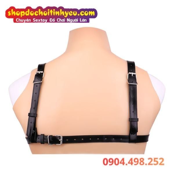 Áo Khóa Ngực SM Chất Liệu Thép Không Gỉ Khống Chế Bạn Tình