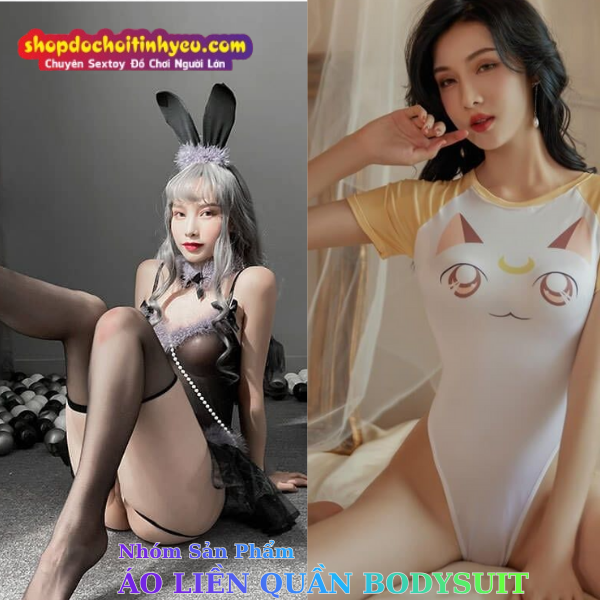 Áo liền quần bodysuit sexy lọt khe táo bạo tôn đường cong quyến rũ