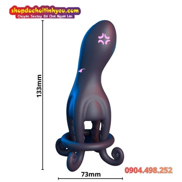 Bạch Tuộc Bám Hút Rung Quy Đầu Rèn Luyện Khả Năng Cương Cứng