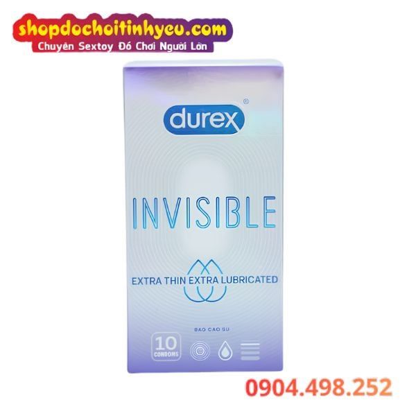 Bao Cao Su Durex Invisible Extra Thing Extra Lubricated