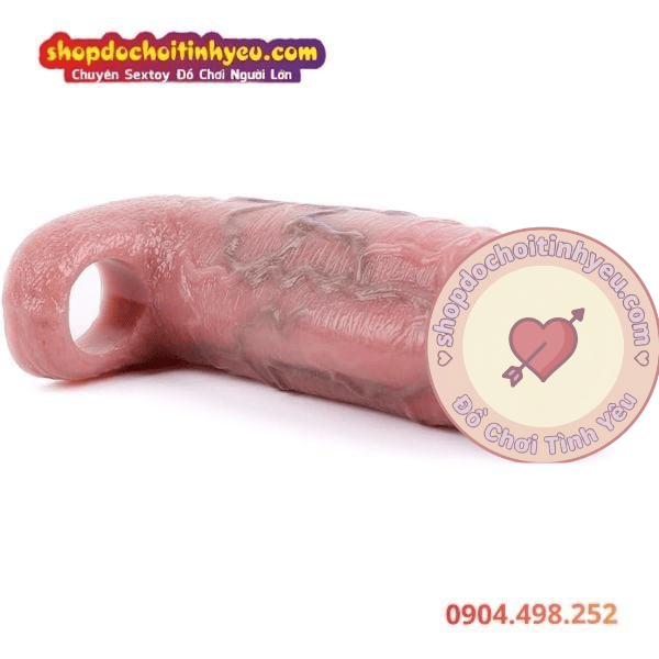 Bao Đôn Dương Vật Có Gân Nổi To Kèm Quy Đầu Đeo Khuyên Ngọc