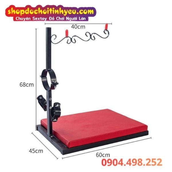 Bộ Đệm Ép Quỳ Gối Khóa Cổ Và 2 Tay Kèm Giá Đỡ Gắn Nến SM