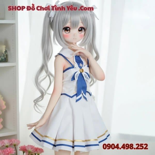 Búp Bê Tình Dục Anime Nàng Thiên Thần Váy Trắng Đáng Yêu