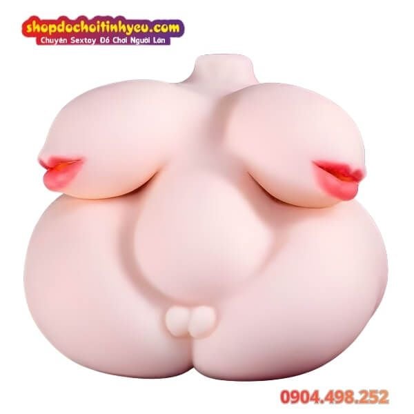 Búp Bê Tình Dục Bán Thân Độc Dị Vú To Mở Miệng Có Lỗ Tử Cung