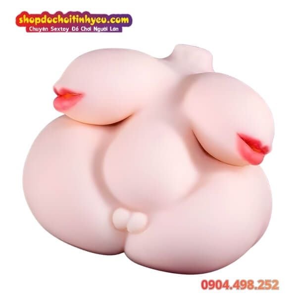 Búp Bê Tình Dục Bán Thân Độc Dị Vú To Mở Miệng Có Lỗ Tử Cung