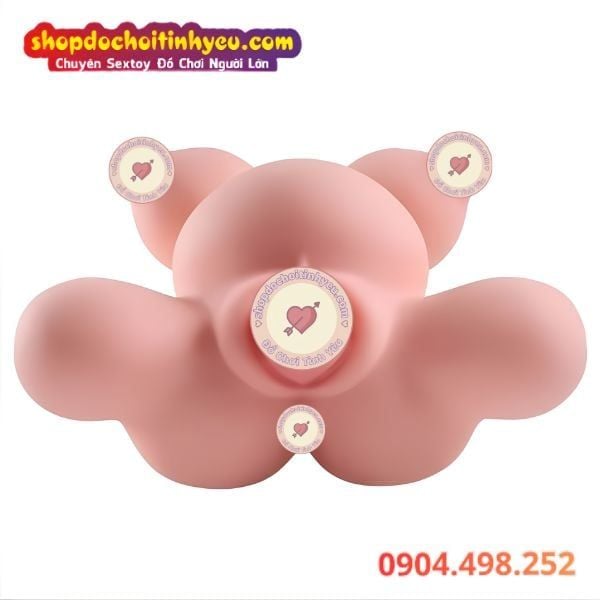 Búp Bê Tình Dục Bán Thân Mang Thai Thiết Kế 4 Lỗ Lòi Tử Cung