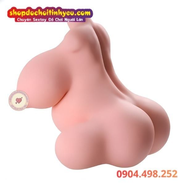 Búp Bê Tình Dục Bán Thân Mang Thai Thiết Kế 4 Lỗ Lòi Tử Cung