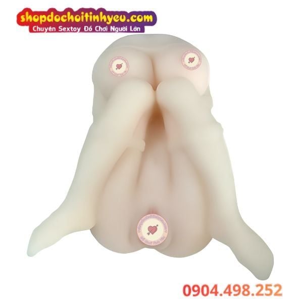 Búp Bê Tình Dục Bán Thân Tư Thế Nằm Ngửa Dạng Chân Quan Hệ