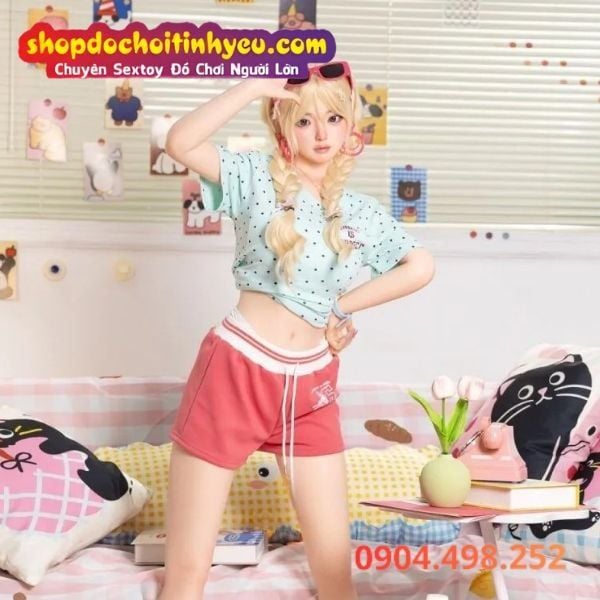 Búp Bê Tình Dục Cao Cấp Cô Bé Dễ Thương Phong Cách Mùa Hè