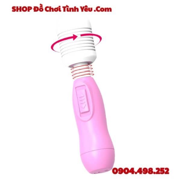 Chày Rung Xoay Mini 3 Chế Độ Kích Thích Điểm G Cực Sướng