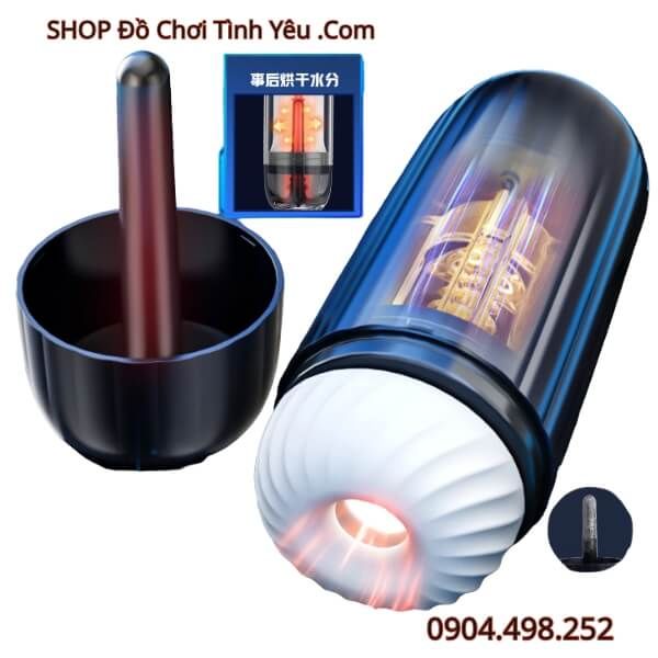 Cốc Tự Sướng Rung Hút Gia Nhiệt Điều Khiển App SAM NEO 2 PRO