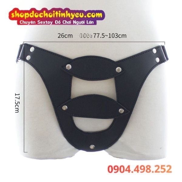 Đai Trinh Tiết Thiết Kế Dạng Quần Lót Da PU Dành Cho Nữ