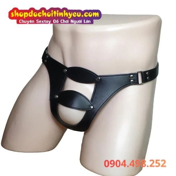 Đai Trinh Tiết Thiết Kế Dạng Quần Lót Da PU Dành Cho Nữ
